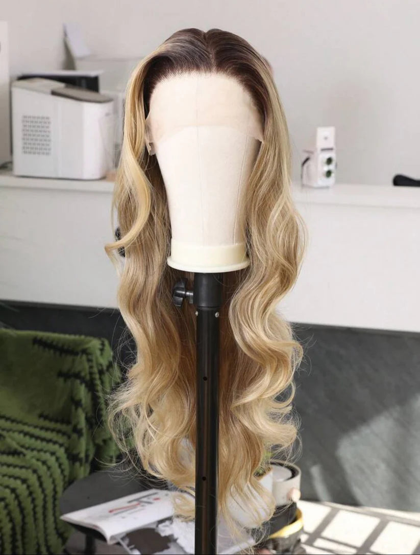 Beyonce Bombshell Wig(human blend)